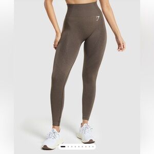 Gymshark Women’s Vital Seamless 2.0 Legging in Brown Mark